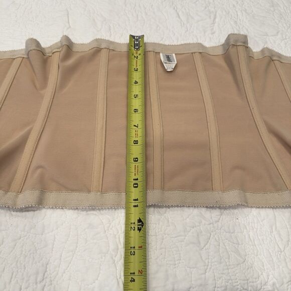 Vintage Frederick's Of Hollywood Corset Bustier Strapless Pink Lace Trimmed S - Picture 7 of 7